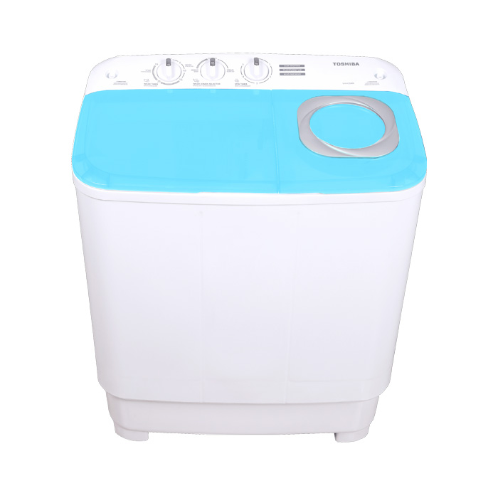 Toshiba Mesin Cuci 2 Tabung Twin Tube E06 Series 7.5 Kg - VH-H85MN-(WB) | VHH85MN(WB)